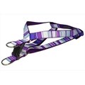 Sassy Dog Wear Sassy Dog Wear STRIPE-PURPLE-MULTI2-H Stripe Dog Harness; Purple - Small STRIPE-PURPLE/MULTI2-H